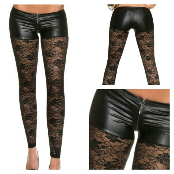 Boutique Pants - [SMALL] 🍥 Shorts & Lace Leggings