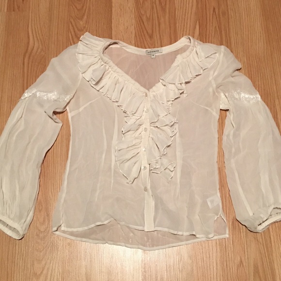 Boston Proper Silk Blouse