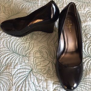 Cole Haan Platform shoes Patent leather 7.5 B