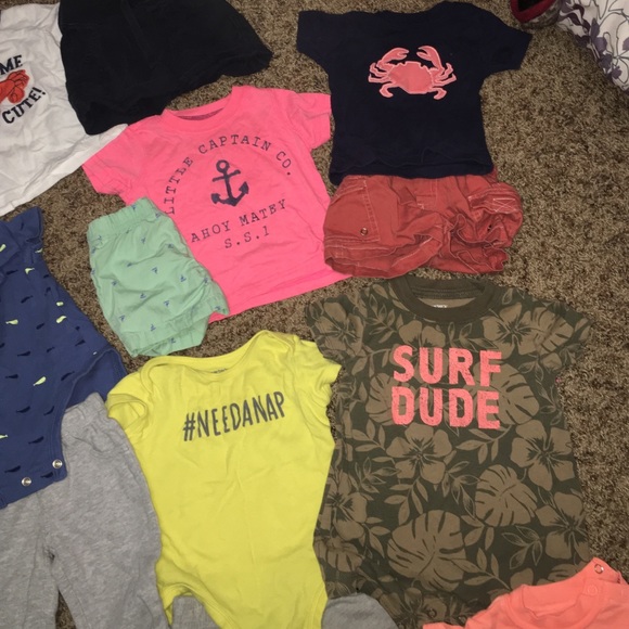 👶🏽CARTERS 3-6 SUMMER BUNDLE👶🏽 - Picture 3 of 4