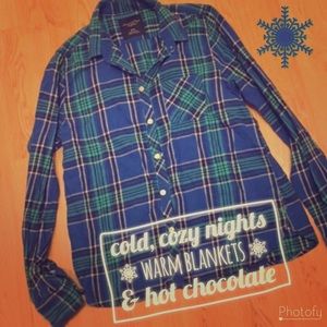 HP 💙Cozy AE Flannel💚