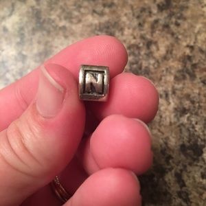 "N" pandora initial charm