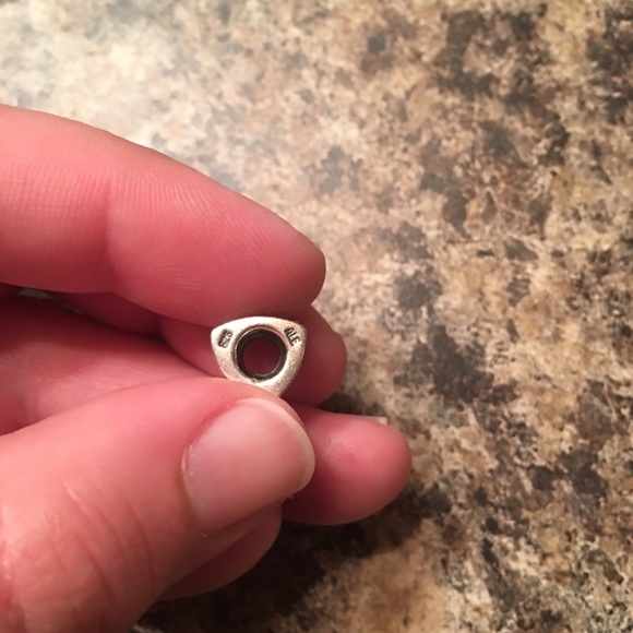 "B" pandora initial charm - Picture 2 of 2