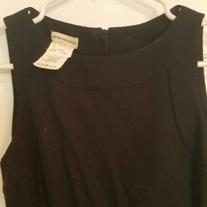 ARMANI black shift dress