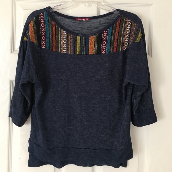 Lightweight blue sweatshirt