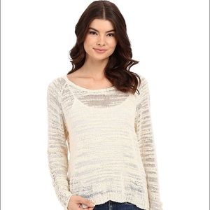 Ripcurl Sundrop Sweater in Vanilla - new with tags
