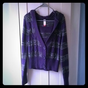 Crop top sweater size large