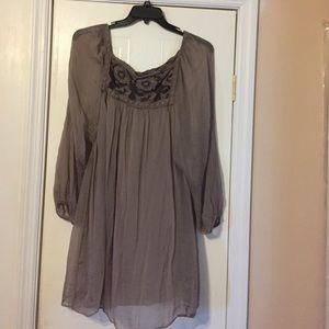 Taupe tunic