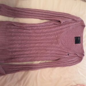 Blush purple American eagle sweater
