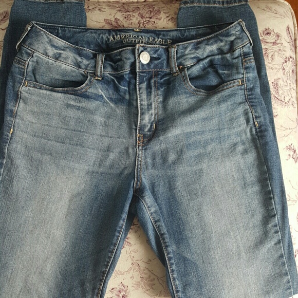 America Eagle Super Stretch High Rise Jegging