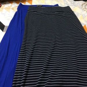 Two Outbacked the Limited maxi skirts size s.