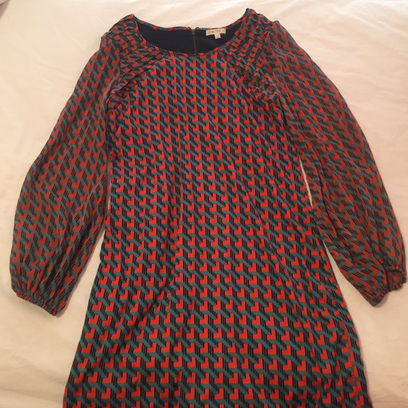 Chiffon patterned dress