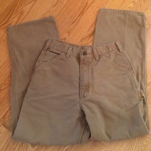 🛠CARHARTT WASHED DUCK WORK DUNGAREES SIZE 28