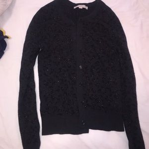 Loft black cardigan