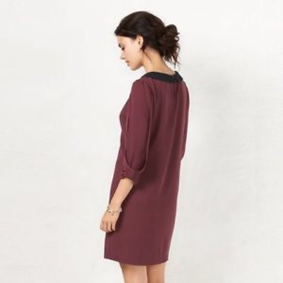 LC Lauren Sz XS Conrad Wine Shift Dress LAST ONE - Picture 3 of 5