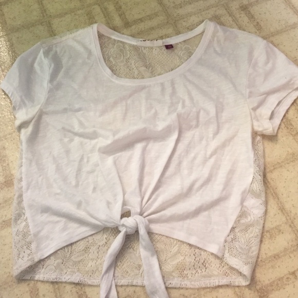 White Crop Top