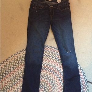 Dark wash hollister jeans