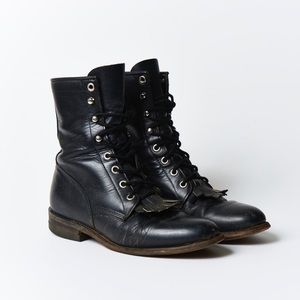 Justin, Reclaimed Western Lace Up Boot