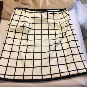 Checkered skirt never worn still with tags