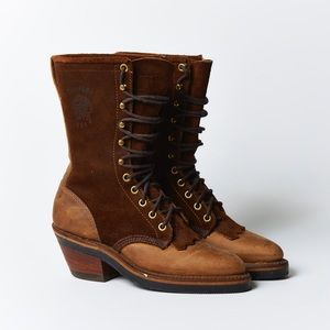 Chippewa 10” Western Lace Up Work Boots