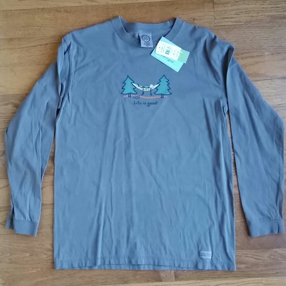 Life is good long sleeve tee
