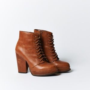 seychelles, Lace Up / Zip, High Heel Boot