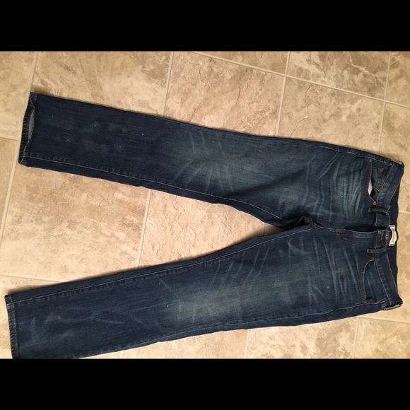 Madewell Straight Leg Boy Jeans Slim
