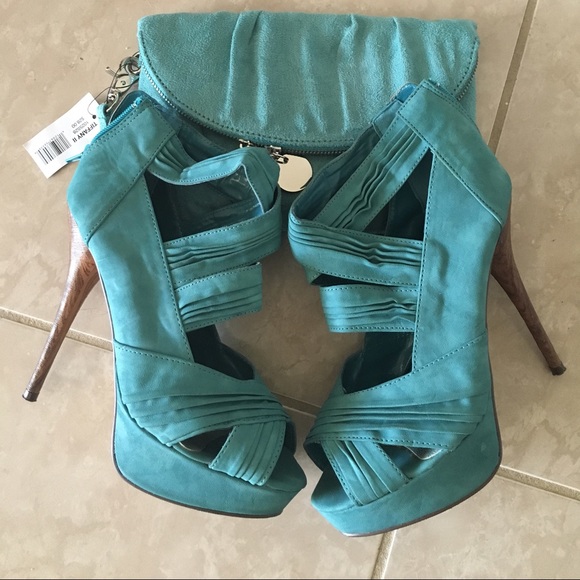 Stiletto Sandals and Clutch