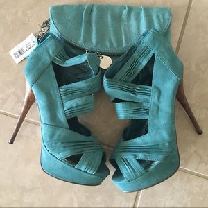 Stiletto Sandals and Clutch