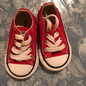 Red converse for kids