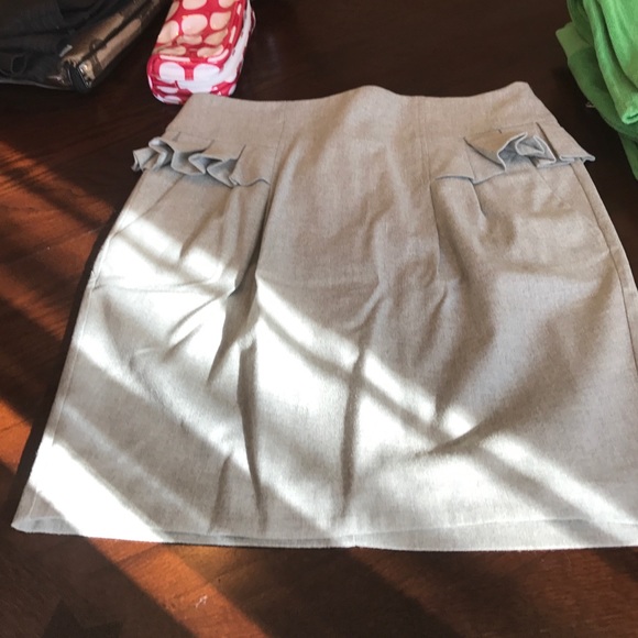 Grey French Connection skirt