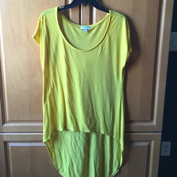 Mustard colored low hi top