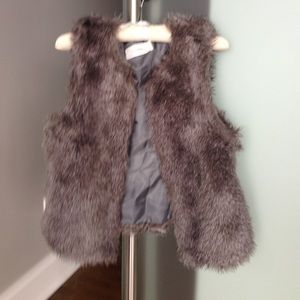 Faux fur vest by Caslon
