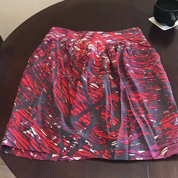 BCBG multi colored skirt