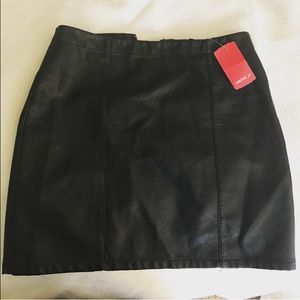 SOLD!! On Mercari NEW WITH TAGS leather skirt