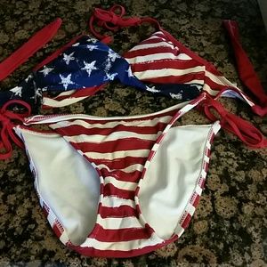 American Flag Bikini