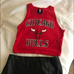 Chicago Bulls Crop Top