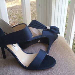 Nina navy spike heels