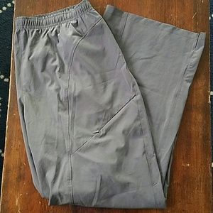 Grey athletic pants