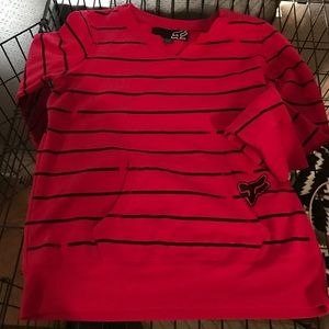 Hot pink women's fox sweatshirt