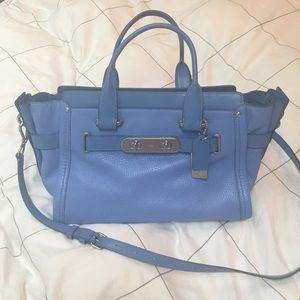 Coach Swagger Carryall in pebbled leather