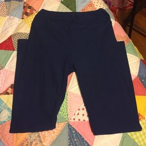 Lularoe leggings - Navy One Size