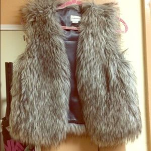 Club Monaco Faux Fur Vest