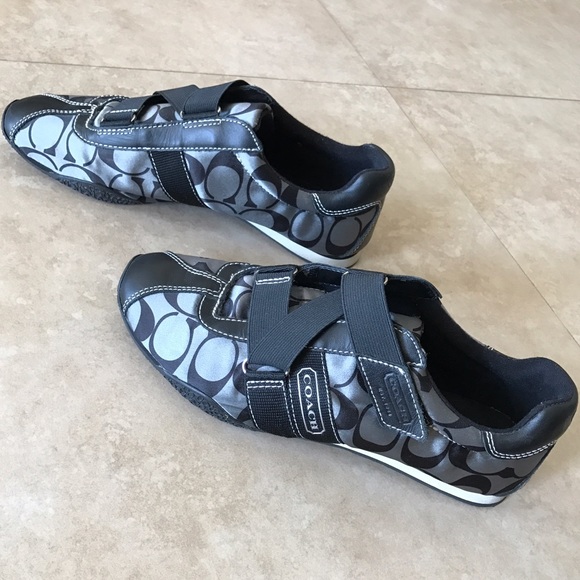 coach velcro shoes