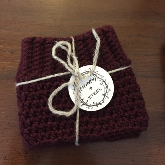 NWT Rosemary + Steel Boot Cuffs
