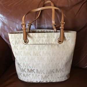 Michael Kors over the shoulder purse.