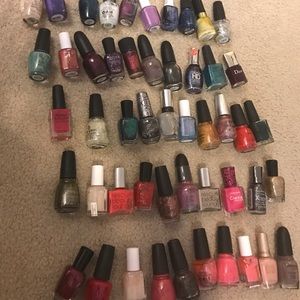Lot of 50 Nail Polishes