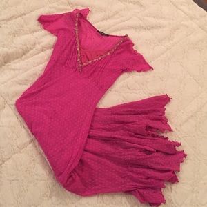Hot Pink Betsy Johnson Dress - Small