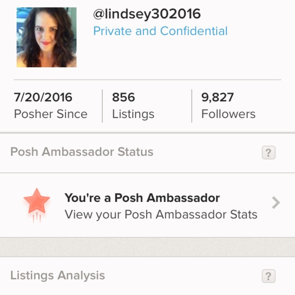❤️Posh Ambassador ❤️️
