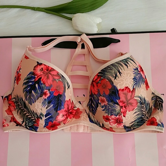 Beautiful Pink Vs Lightly lined Bra Size 36C Nwt - Picture 4 of 4